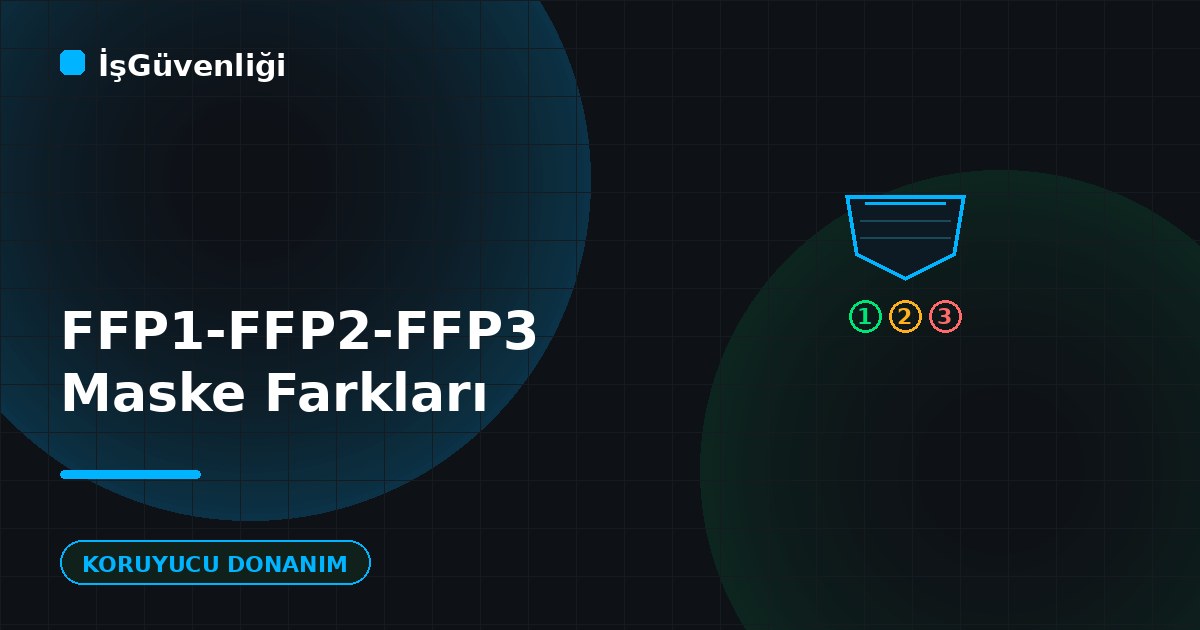 FFP1, FFP2, FFP3 Maske Farkları