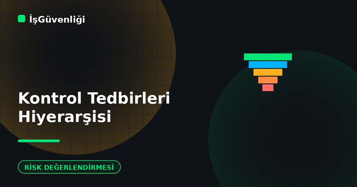 Kontrol Tedbirleri Hiyerarşisi Nedir?
