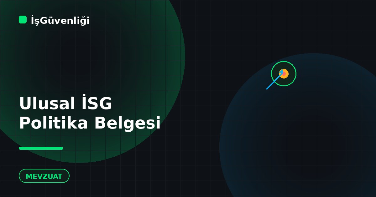 Ulusal İSG Politika Belgesi